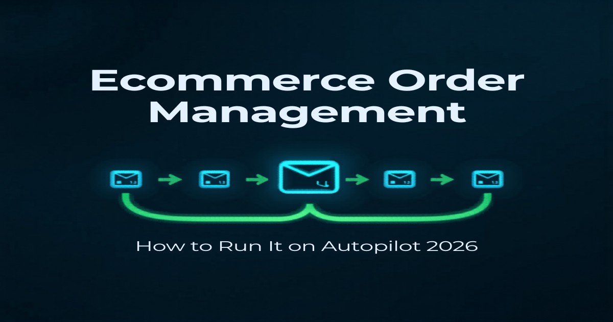 Ecommerce Order Management: How to Run It on Autopilot (2026)